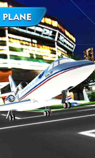 Tourist Airplane Flight Pilot Simulator 2017 3D 3