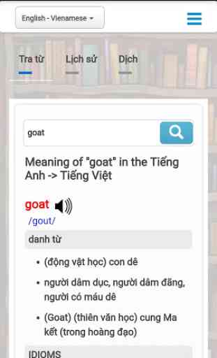 Vdict Dictionary: English Vietnamese 2