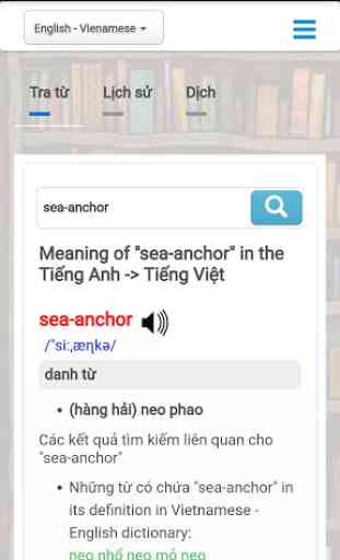 Vdict Dictionary: English Vietnamese 4