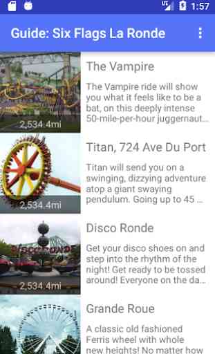 Virtual Guide to Six Flags La Ronde Amusement Park 1