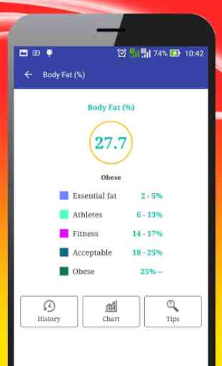 Weight tracker - BMI Counter - Food Diary 3