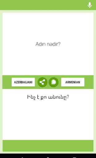 Azerbaijani-Armenian Translator 1