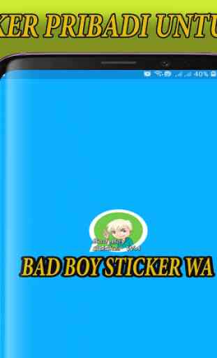 Bad Boy Stiker WA 1