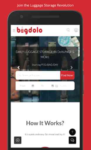 Bagdolo - Cloakrooms & Luggage Storages in India 1