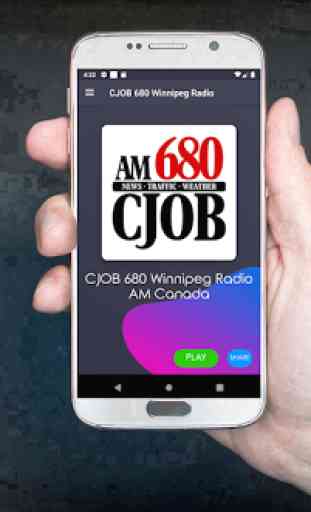 CJOB 680 Winnipeg Radio AM Canada Free Online App 1