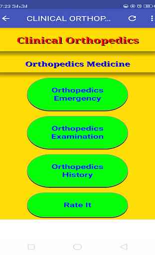 Clinical Orthopedics 1