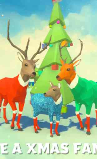 ❄ Deer Simulator Christmas Game 3D Family Xmas 1