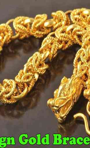 Design Gold Bracelet 1