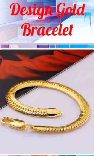 Design Gold Bracelet 2