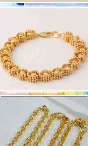 Design Gold Bracelet 3