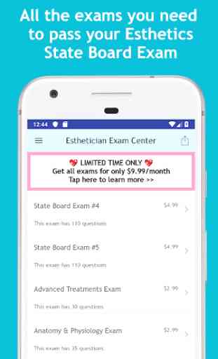 Esthetician Exam Center: State Board Exams & Prep 3