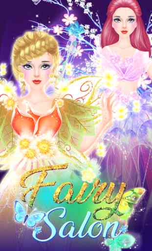 Fairy Saloon - Dressup & Makeover, Color by Number 1