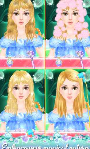 Fairy Saloon - Dressup & Makeover, Color by Number 3