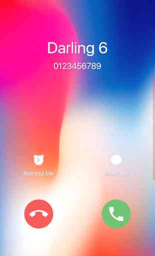 Fake call, prank call style OS Phone 11 2