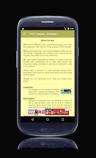 FCC License - Element 1 1