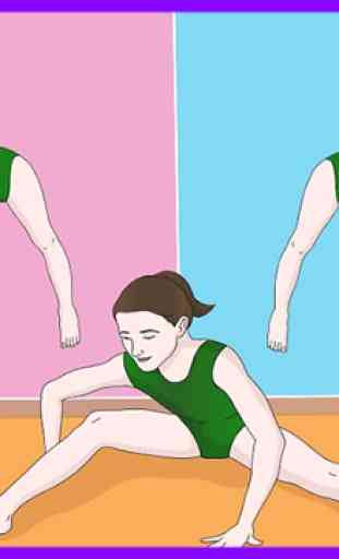 Learn Rhythmic Gymnastics. Rhythmic Exercises 3