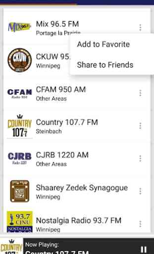 Manitoba Radio Stations - Canada 2