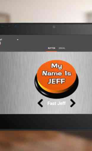 My Name Is Jeff Sound Button 3
