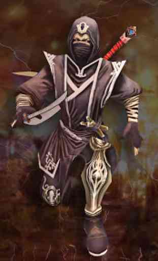 Ninja Assassin Warrior: Death Survival Zombie War 4