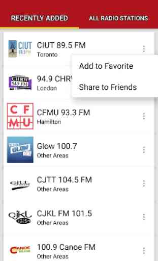 Ontario Radio Stations - Canada 2