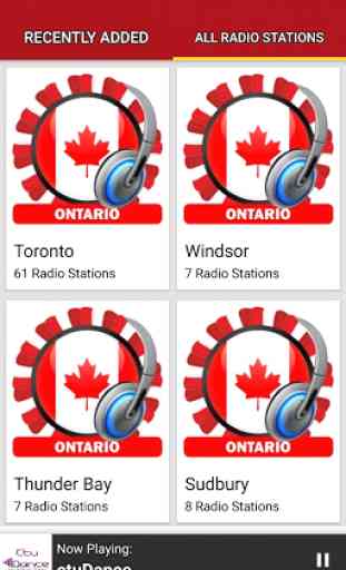 Ontario Radio Stations - Canada 4