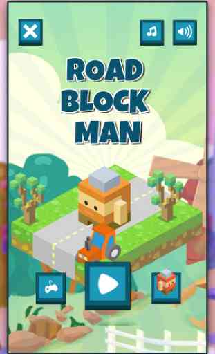 Road Block Man 1