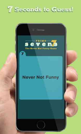 Sevens: Never Not Funny Game 2