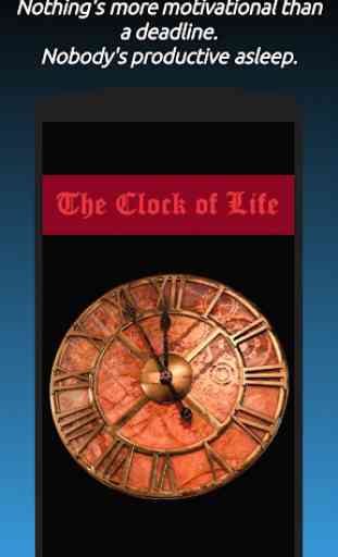 The Clock of Life - Waking Hours Countdown 1