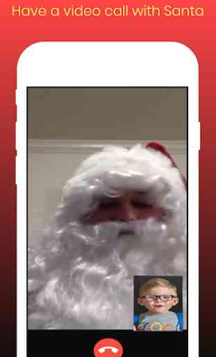 Video call and Chat from Santa Clause Simulation 3