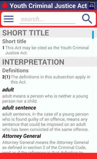 Youth Criminal Justice Act 2