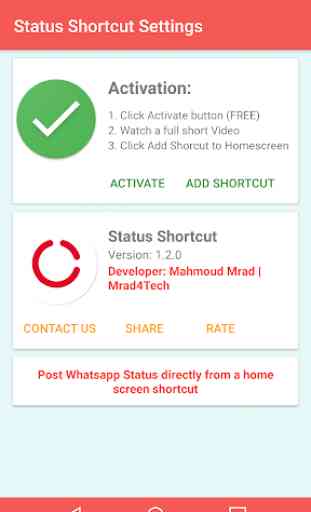 Camera for Whatsapp | Quick Status Shortcut 4