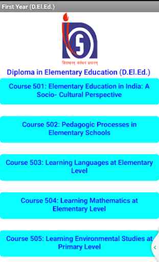 Diploma in Elementary Education (D.El.Ed.) 4