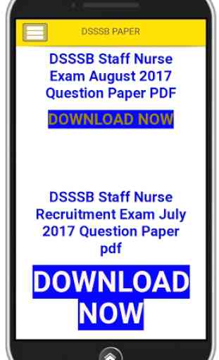 DSSSB Staff Nurse Paper PDF 2