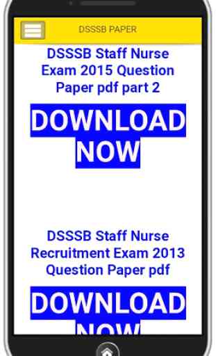 DSSSB Staff Nurse Paper PDF 4