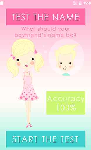 Future Boyfriend's Name Test 1