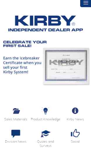 Independent Kirby Dealer App 1