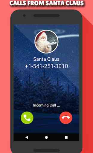 Live Santa Claus Call & Chat Simulator -Call Santa 1