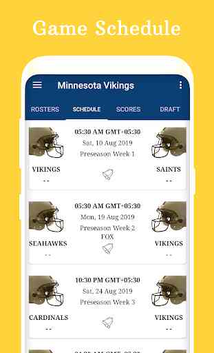 Minnesota - Football Live Score & Schedule 1