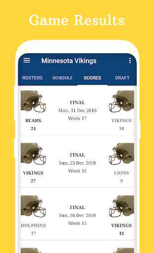 Minnesota - Football Live Score & Schedule 2