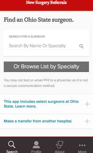 Ohio State Surgery Referrals 2