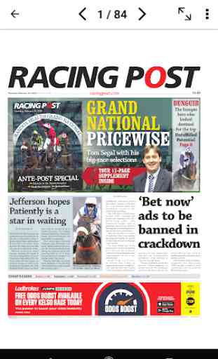 Racing Post Digital Newspaper 3