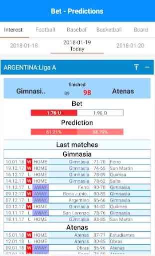 Sports Match, Score, Bet Info & Predictions 2
