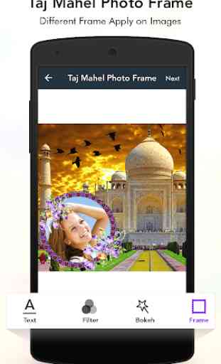 Taj Mahal Photo Frame 1