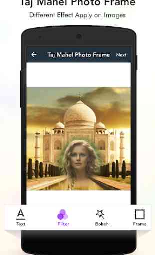 Taj Mahal Photo Frame 2