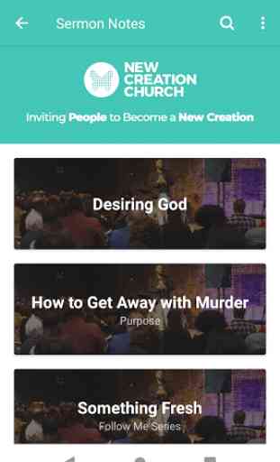 The New Creation Church App 2