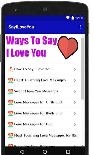 Ways to Say I Love You 2