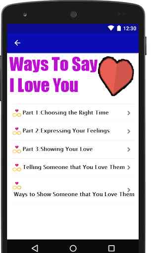 Ways to Say I Love You 3