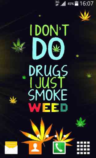 Weed Live Wallpaper 2