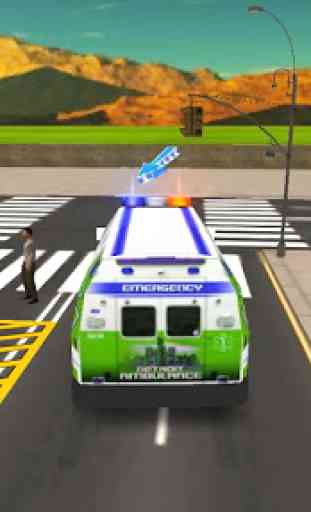 3D Ambulance Rescue Simulator 4