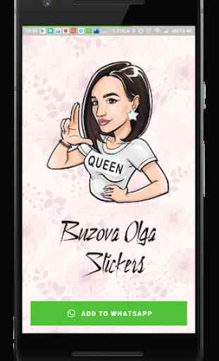 Buzova Olga Stickers 2
